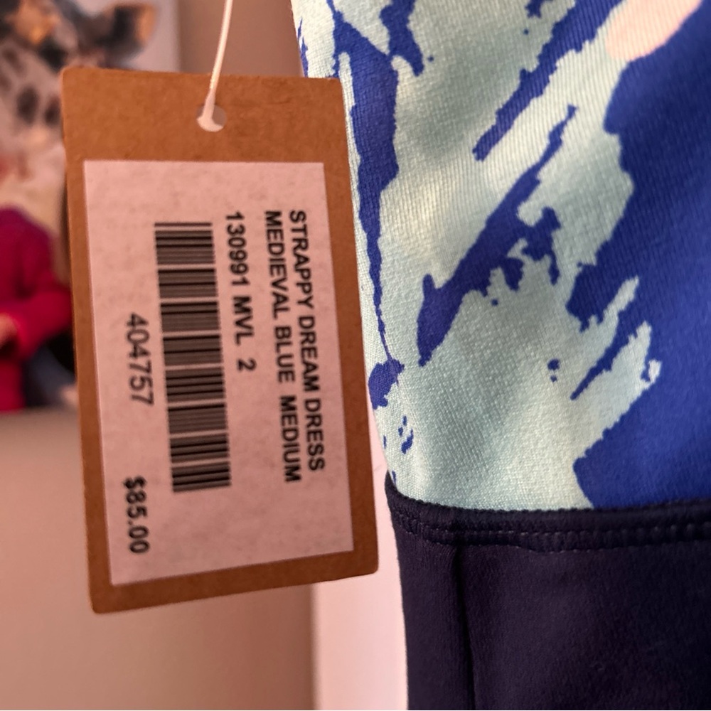 Title Nine Strappy Dream Dress - Medieval Blue